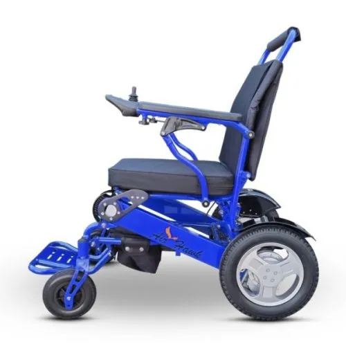 Foldable electric wheelchair lightweight heavy-duty compact motorise chair - Air Hawk-11 Foldable electric wheelchair lightweight heavy-duty compact motorise chair - Air Hawk