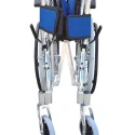 Light Manual Compact Aluminium Wheelchair with Foldable Backrest and Attendant Handbrakes-FREEWHEELS