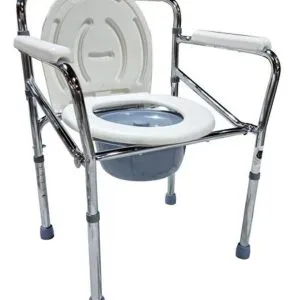 Over Toilet Aid Commode Chair with Toilet Seat