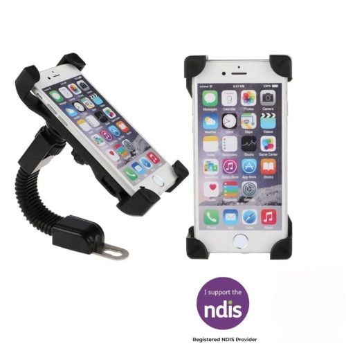 Practical Phone and Mini iPad Holder for Wheelchairs and Scooters-3 Practical Phone and Mini iPad Holder for Wheelchairs and Scooters-3