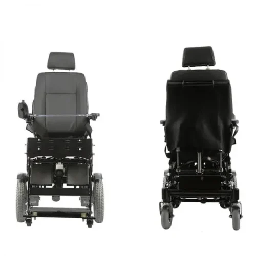Fully Standing Wheelchair Electric Mobility Aid With Back and Footrest Electrically Adjustable-1 Fully Standing Wheelchair Electric Mobility Aid With Back and Footrest Electrically Adjustable