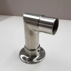 PIECES 90 Degree Elbow Rail Wall Floor Mounted connector Joint