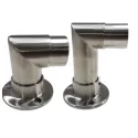 2X-PIECES-90-Degree-Elbow-Rail-Wall-Floor-Mounted-connector-Joint