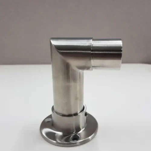 2X PIECES 90 Degree Elbow Rail Wall Floor Mounted connector Joint-2 2X PIECES 90 Degree Elbow Rail Wall Floor Mounted connector Joint