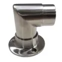2X PIECES 90 Degree Elbow Rail Wall Floor Mounted connector Joint