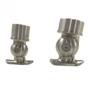 2X PIECES Adjustable Angle Grab Rail Stainless Steel Post Joiner 38.1mm