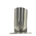 2X Stainless Steel Flexible Handrail Wall Floor Mounted Pipe Fittings
