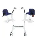 Transfer Commode and Over Toilet Wheelchair 100 kg weight capacity Homes, Aged Cares and Hospitals- iMOVE
