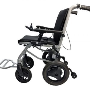 LiteWheels Lightweight Folding Electric Wheelchair with Carer Control | Australia