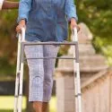 Walking Walker Frame Front Castor Wheels to Use All Around