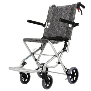 Lightweight Folding Transit Wheelchair with Carry Bag тАУ Easy Transport (7.2kg)