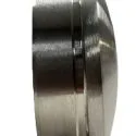 2X PIECES STAINLESS STEEL ROUND END CAP TUBE Fitting
