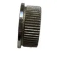 2X PIECES STAINLESS STEEL ROUND END CAP TUBE Fitting
