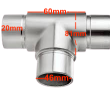3 Way Flush T joint