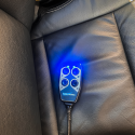 swivel seat remote control for disability vehicle transfer seat