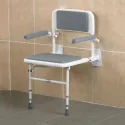 Wall Mounted Foldable Heavy-duty Shower Chair weight capacity 190kg