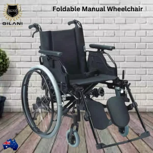 Heavy Duty Adjustable Manual Wheelchair Australia тАУ Foldable, Customisable & 150kg Capacity