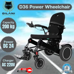 Phoenix: Portable, Heavy Duty 200kg weight capacity Powered Wheelchair