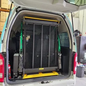 Wheelchair Disability Accessible Toyota Hiace Commuter Package for Private and Taxi