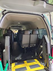 Wheelchair Disability Accessible Toyota Hiace Commuter Package for Private and Taxi