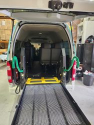 Wheelchair Disability Accessible Toyota Hiace Commuter Package for Private and Taxi