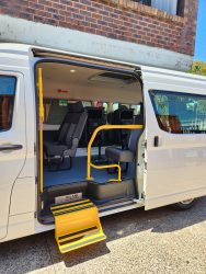 Wheelchair Disability Accessible Toyota Hiace Commuter Package for Private and Taxi
