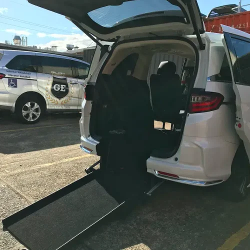 Honda Odyssey Second Row Car Conversion Fully Automatic Access Ramp Honda Odyssey Second Row Car Conversion Fully Automatic Access Ramp