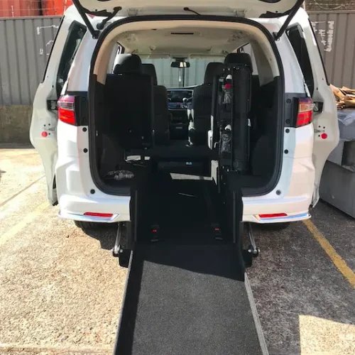 Honda Odyssey Second Row Car Conversion Fully Automatic Access Ramp-9 Honda Odyssey Second Row Car Conversion Fully Automatic Access Ramp
