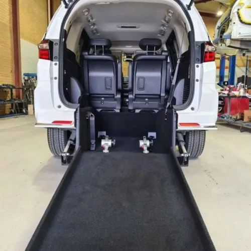 Honda Odyssey Third Row Rear Wheelchair Mobility Access Car Conversion-1 Honda Odyssey Third Row Rear Wheelchair Mobility Access Car Conversion
