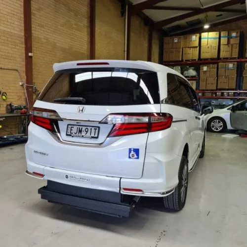 Honda Odyssey Third Row Rear Wheelchair Mobility Access Car Conversion-7 Honda Odyssey Third Row Rear Wheelchair Mobility Access Car Conversion