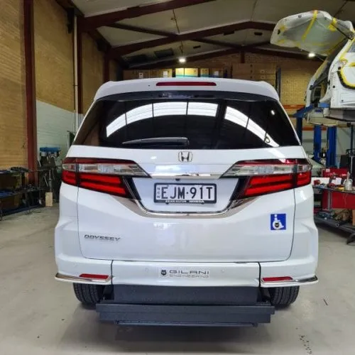 Honda Odyssey Third Row Rear Wheelchair Mobility Access Car Conversion-9 Honda Odyssey Third Row Rear Wheelchair Mobility Access Car Conversion