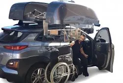 Gilani Topper Wheelchair Carrier for Car Gilani Topper Wheelchair Carrier for Car