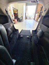 Honda Odyssey Third Row Rear Wheelchair Mobility Access Car Conversion