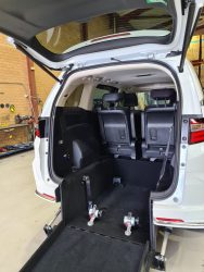 Honda Odyssey Third Row Rear Wheelchair Mobility Access Car Conversion Honda Odyssey Third Row Rear Wheelchair Mobility Access Car Conversion
