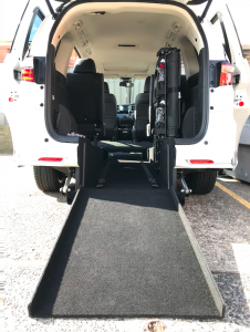 Honda Odyssey Second Row Car Conversion Fully Automatic Access Ramp Honda Odyssey 2nd Row Conversion Fully Automatic Rear Access Ramp