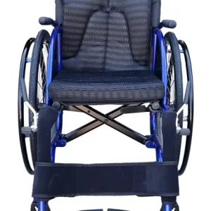 Active Wheels Manual Compact Wheelchair for Everyday Use For In and Out Door