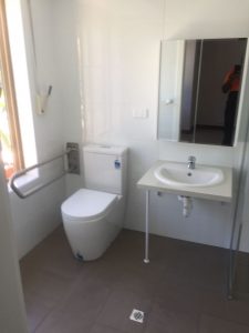 NDIS bathroom modification grab rail installation Sydney
