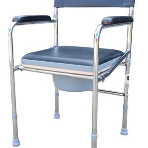 Folding Bedside Commode Chair тАУ Adjustable Toilet Chair for Bedroom & Bathroom