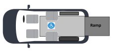 2nd Row Wheelchair Kia Conversion with 3rd Row Side Storage 2nd Row Wheelchair Kia Conversion with 3rd Row Side Storage