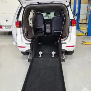 Kia Third Row Wheelchair Accessible Taxi Conversion - WAT