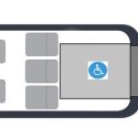 Kia Third Row Wheelchair Accessible Taxi Conversion - WAT