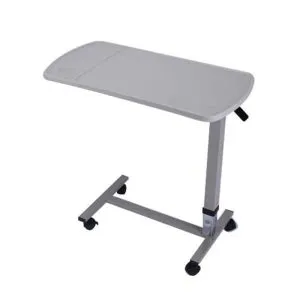 Overbed Table: Wheeled Table for Books, Laptops and Meals