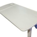 Overbed Table on Wheels for Books, Laptops and Meals