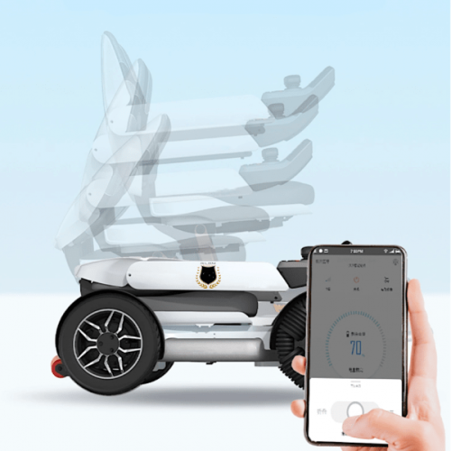 All Terrain Electric wheelchair Scooter Auto Folding with Smart App Control-Smartwheels-9-min All Terrain Electric wheelchair Scooter Auto Folding with Smart App Control-Smartwheels