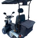 Canopy with Shopping Basket for Power Mobility Scooter-MINIAUTO