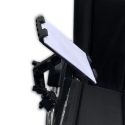 Wheelchair adjustable iPad Holder heavy duty for Manual wheelchairs and Power Chairs