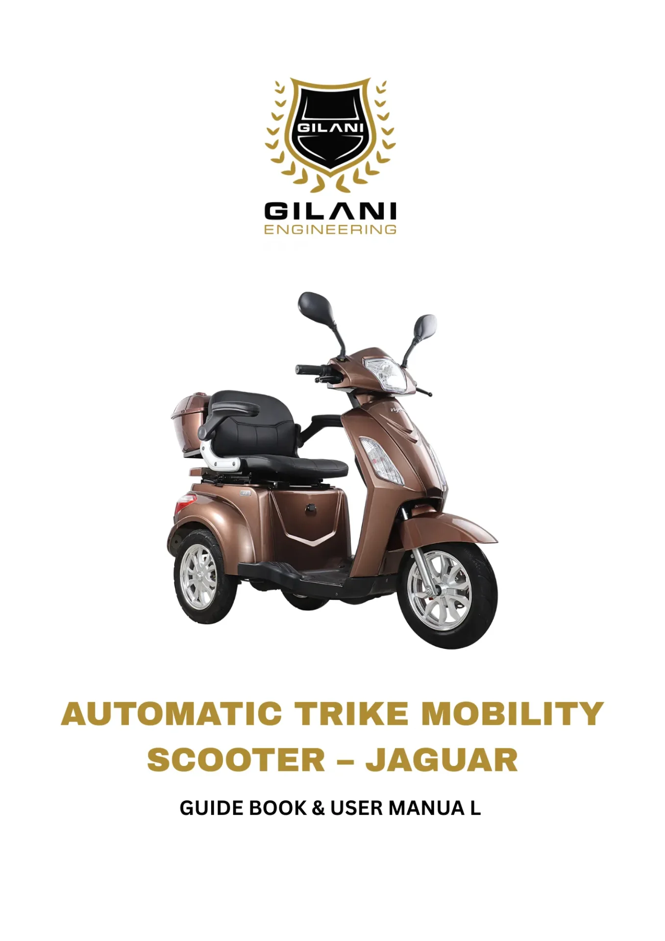Automatic Trike Mobility Scooter – JAGUAR