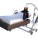 Single Electric Bed with Memory Foam Mattress PLUS Patient Hoist -HOME PACKAGE DEAL