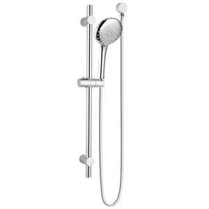 5 Piece Hand-Held Shower Head Set with Hose