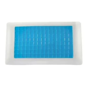 Cooling Cushion Pillow Neck Support with Breathable Cover